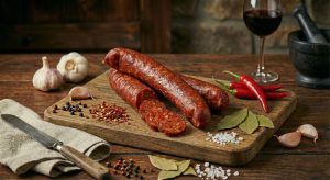 Geräucherte Paprikawurst – scharf